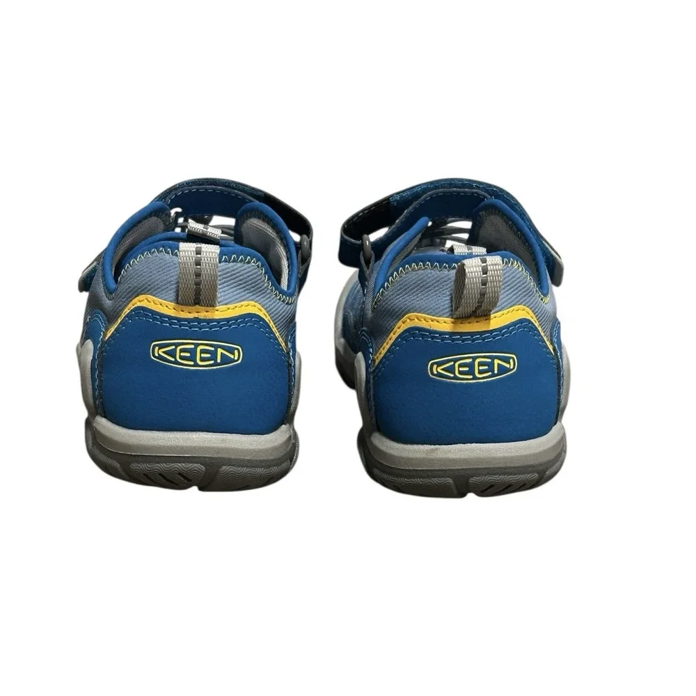 Keen Knotch Hollow Kids Youth Size 5 Shoes Outdoors Hiking Sneaker Washable Blue